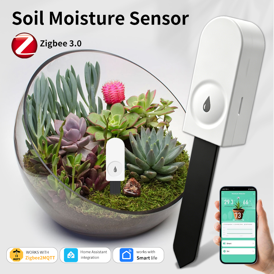 Smart Garden Products - Sensor Inteligente de Humedad del Suelo