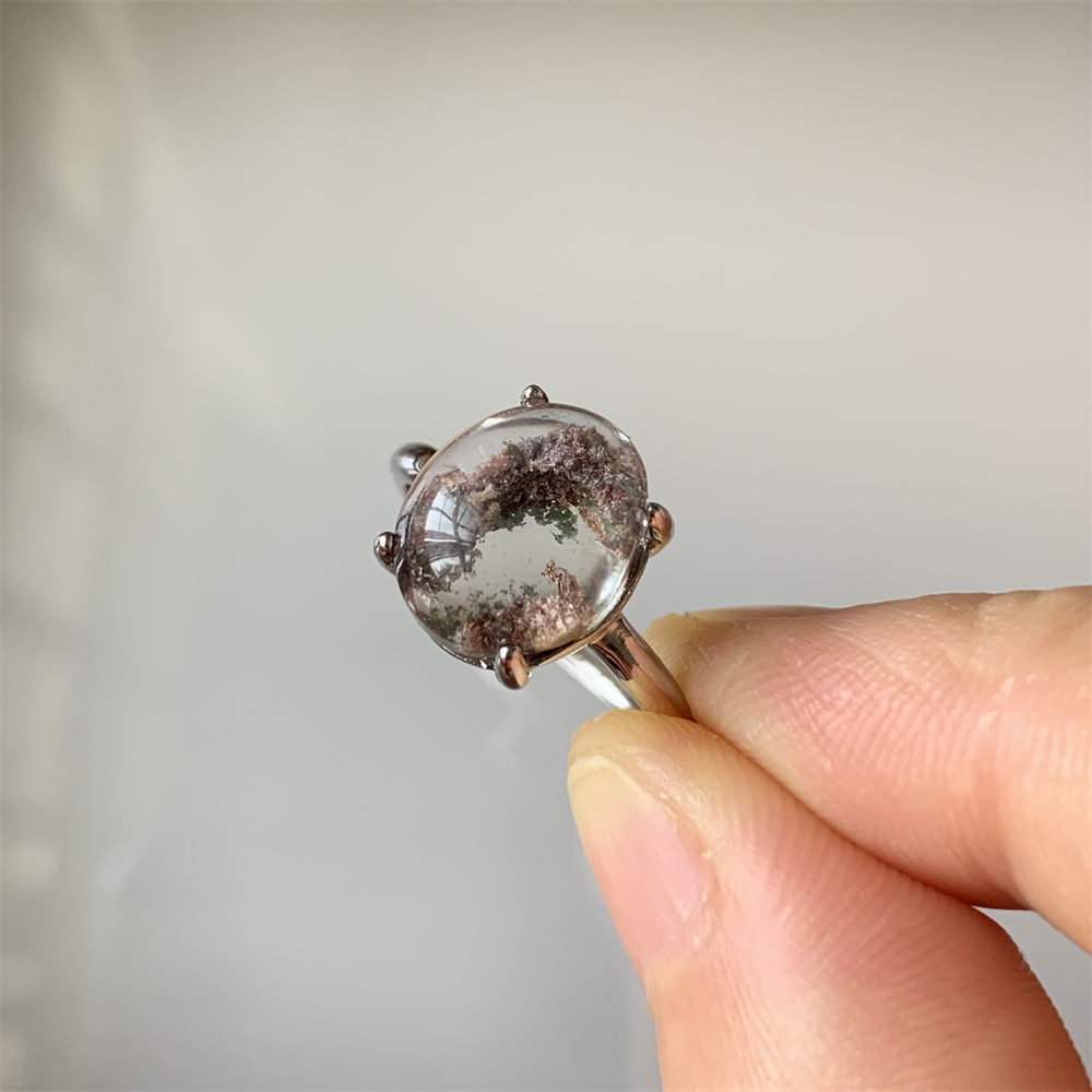Smart Garden Diy - Anillos de cuarzo lodolita Natural para