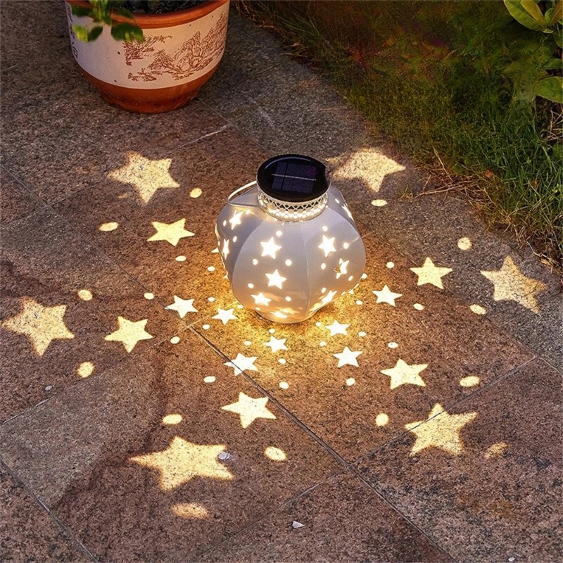 Smart Garden Ornaments - Lámpara Proyector de Estrellas para Jardín,