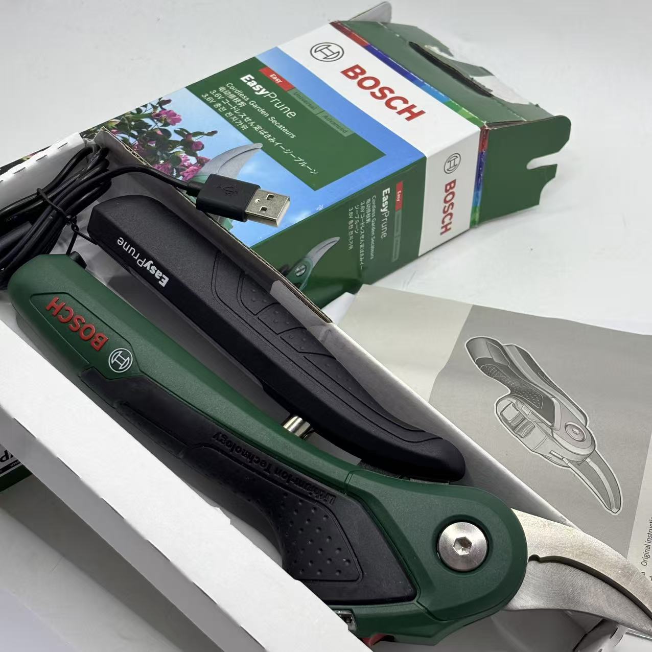 Smart Garden Usa - Tijeras de podar inteligentes inalámbricas Bosch