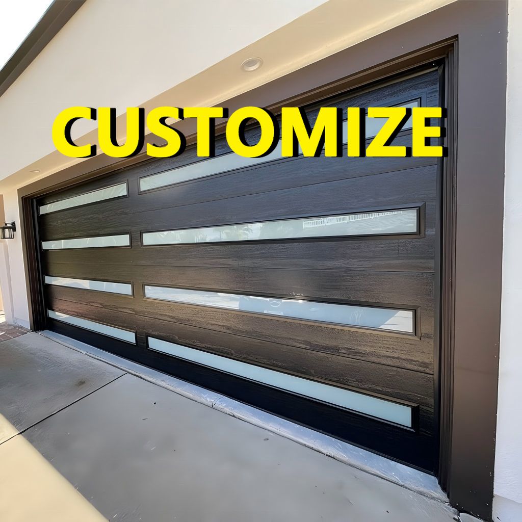 Smart Garden Usa - Puerta de garaje inteligente de aluminio