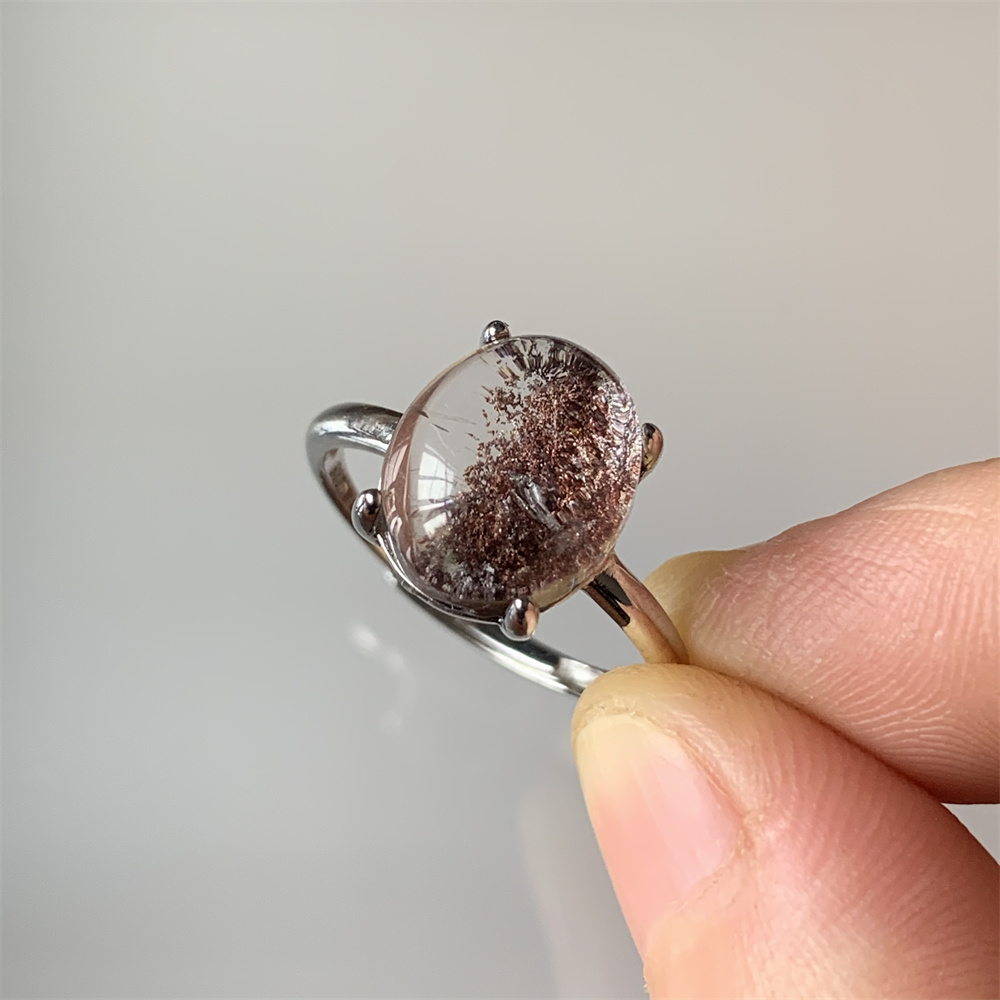 Anillos de cuarzo lodolita Nat - Smart Garden Diy reseña y precio