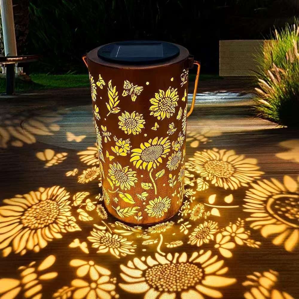 Luz de girasol y luz de sombra - Smart Garden Ornaments reseña y precio