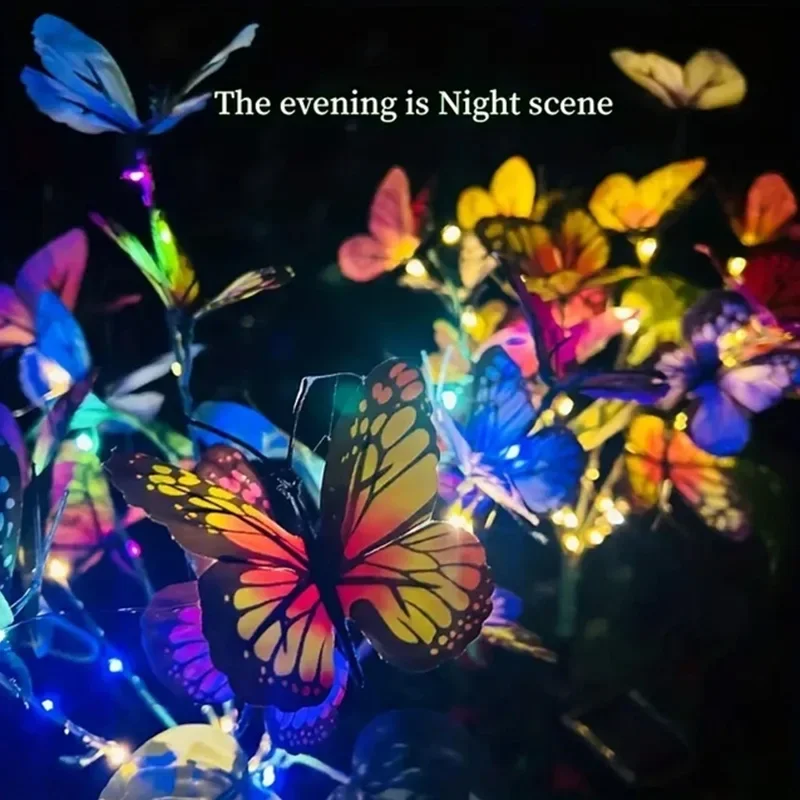 Luces LED solares de mariposa  - Smart Garden Ornaments reseña y precio