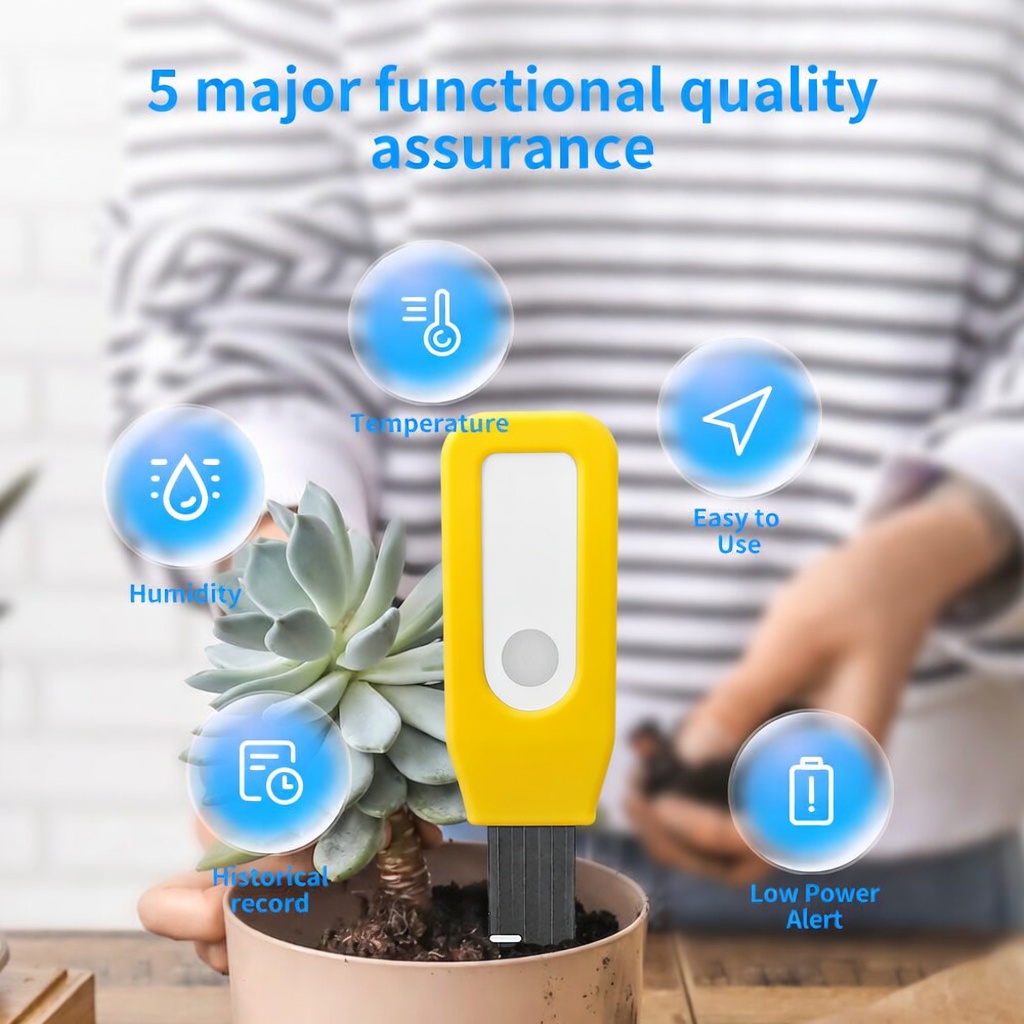 Monitor de Suelo WiFi Tuya, Se - Smart Garden Products reseña y precio