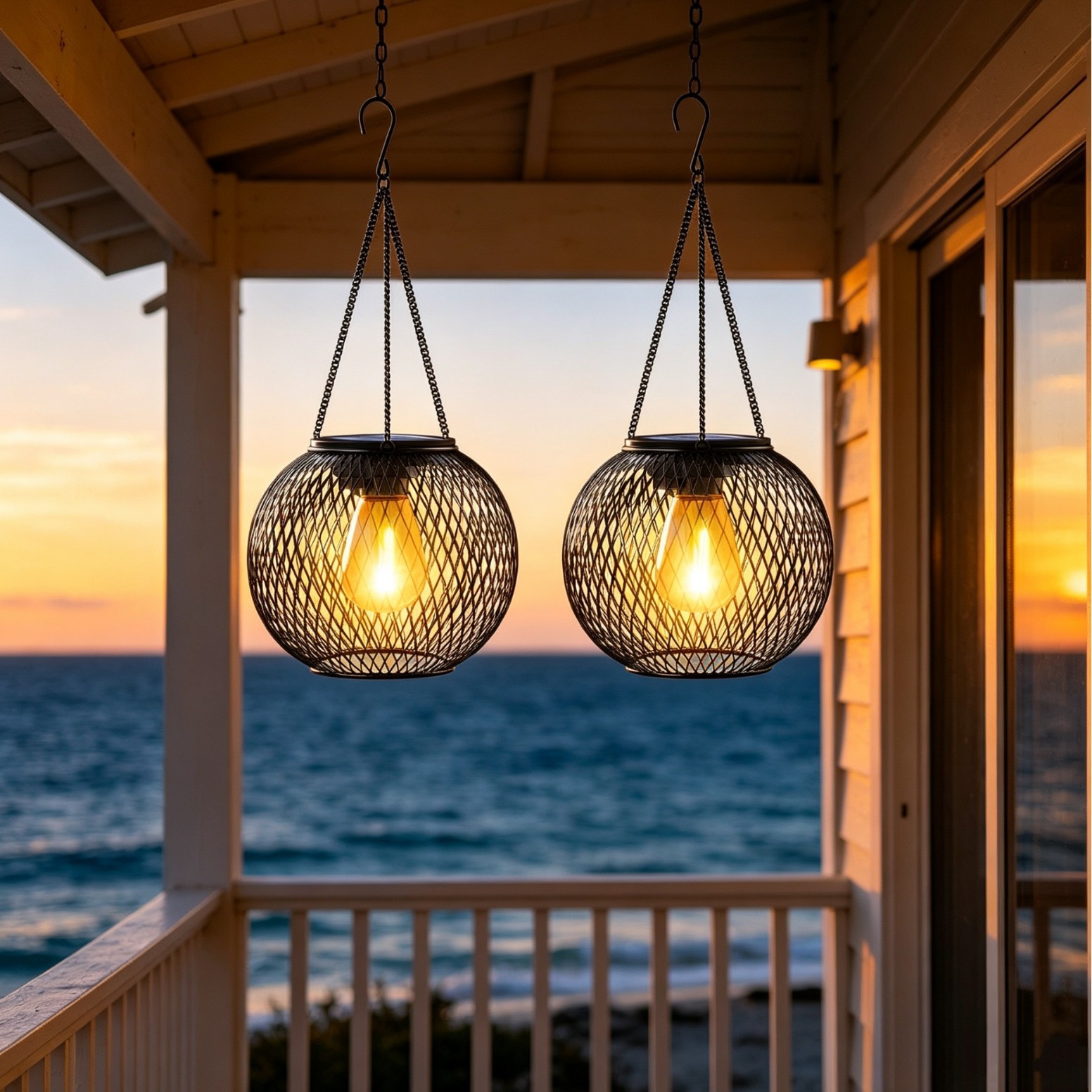 Lámpara LED Solar Colgante par - Smart Garden Ornaments reseña y precio