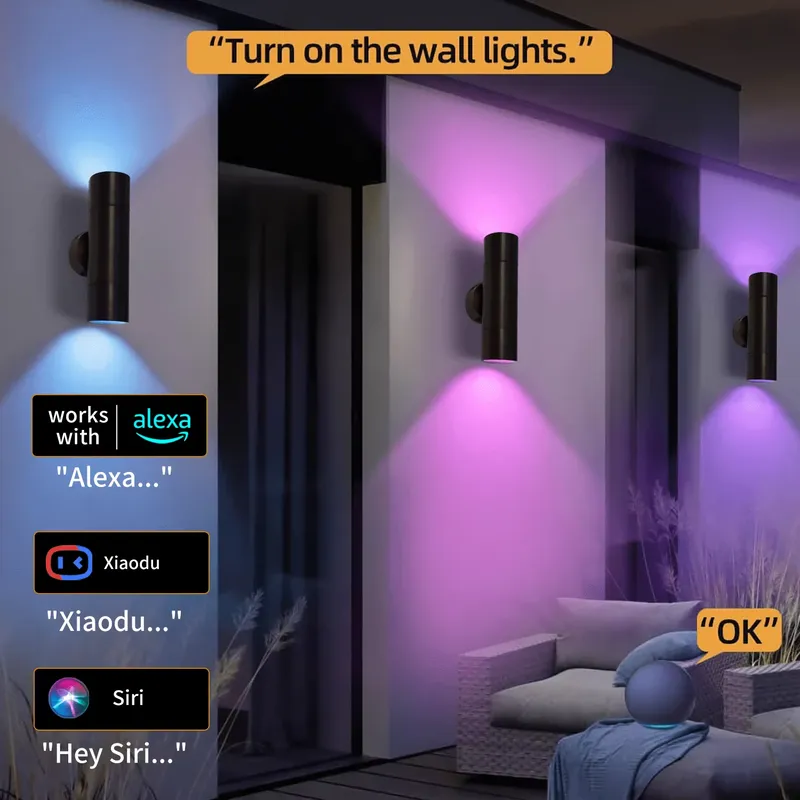 Lámpara de Pared LED para Exte - Smart Garden Usa reseña y precio
