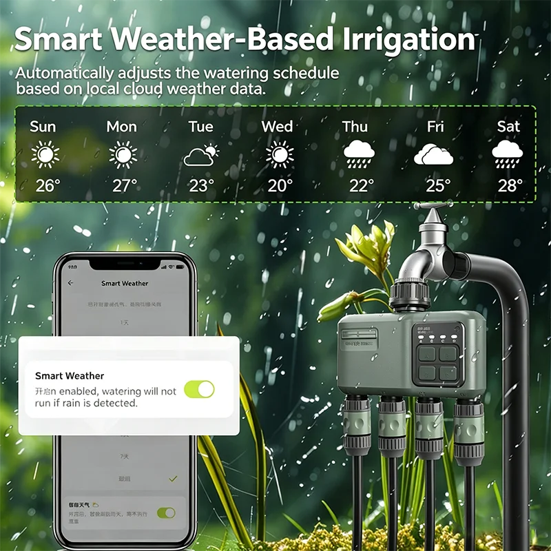 Sistema de Riego Automático pa - Smart Garden Products reseña y precio