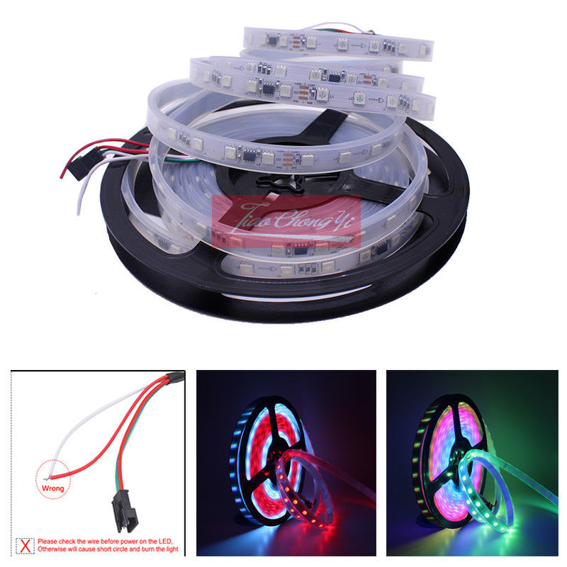 Tira de Luces LED RGB 5050 WS2 - Smart Garden Diy reseña y precio