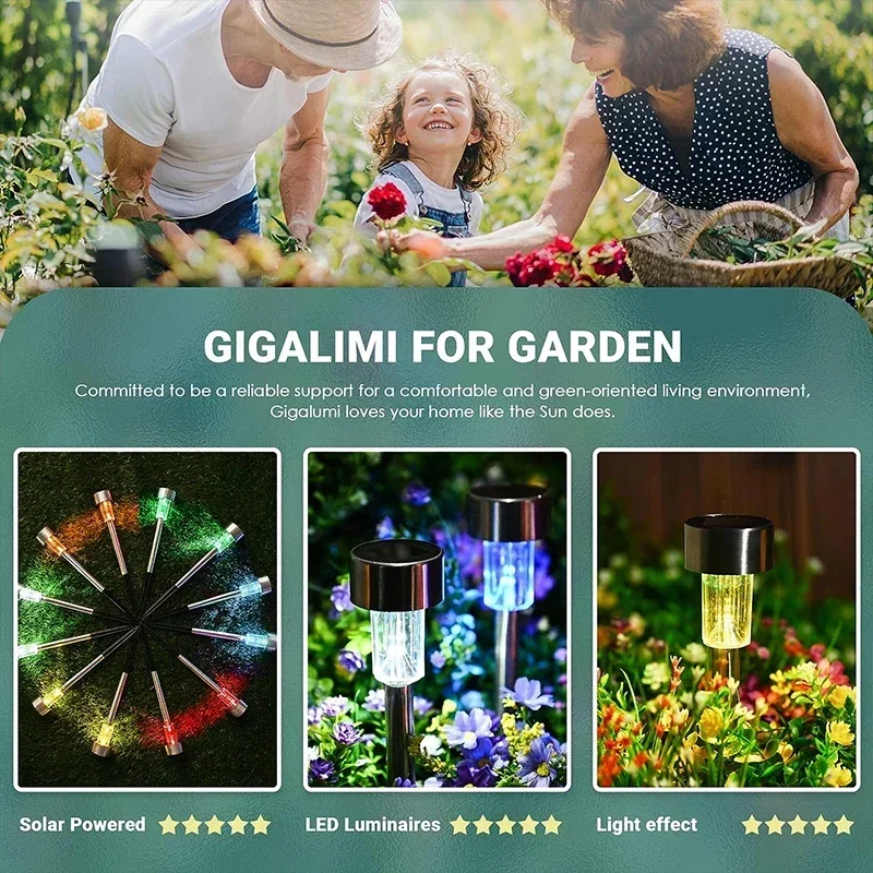 Luces solares para exteriores, - Smart Garden Ornaments reseña y precio