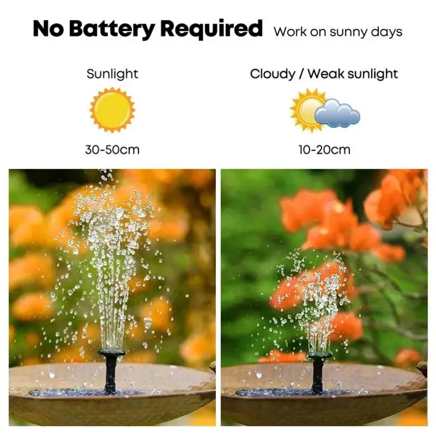 Bomba de fuente solar para beb - Smart Garden Ornaments reseña y precio