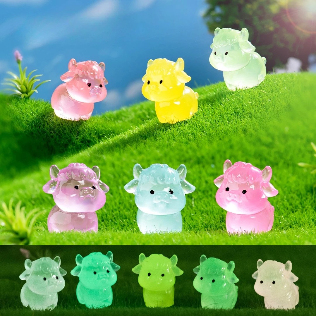6 Piezas de Mini Yaks Luminoso - Smart Garden Diy reseña y precio