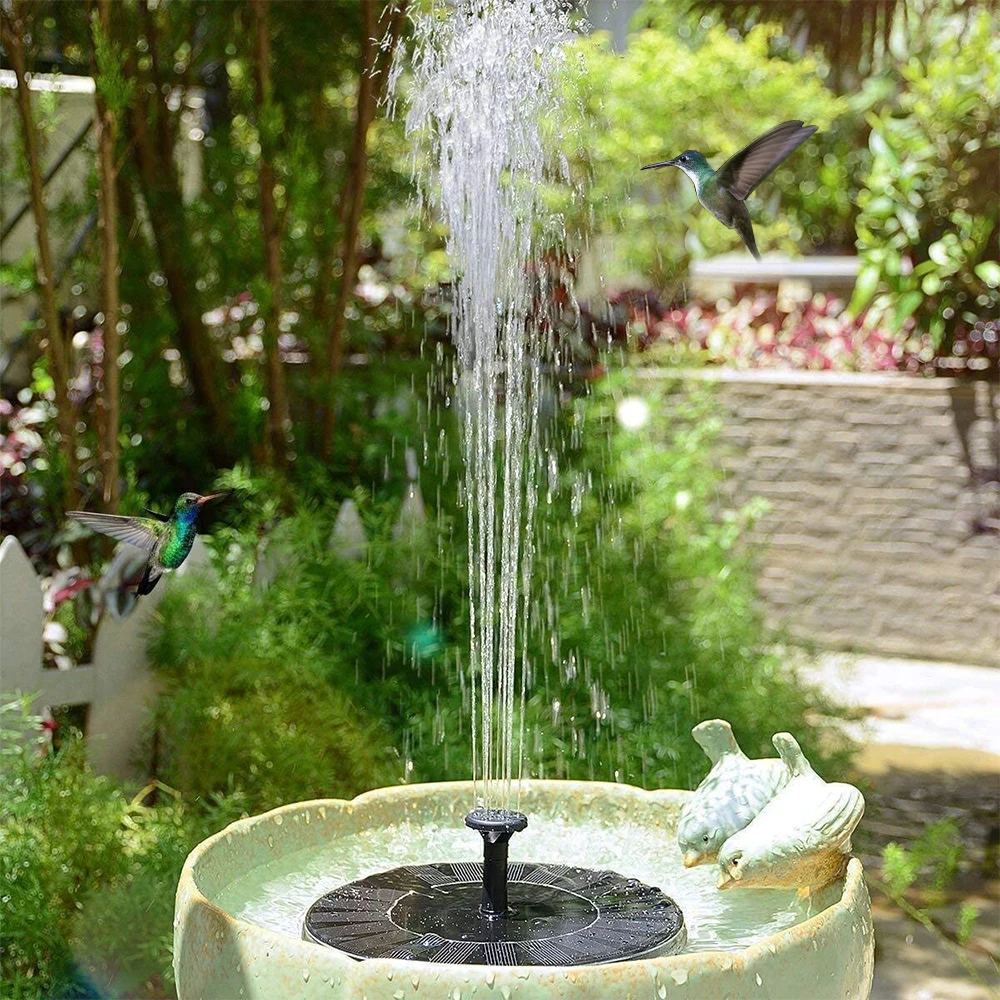 Mini Fuente Solar para Piscina - Smart Garden Ornaments reseña y precio