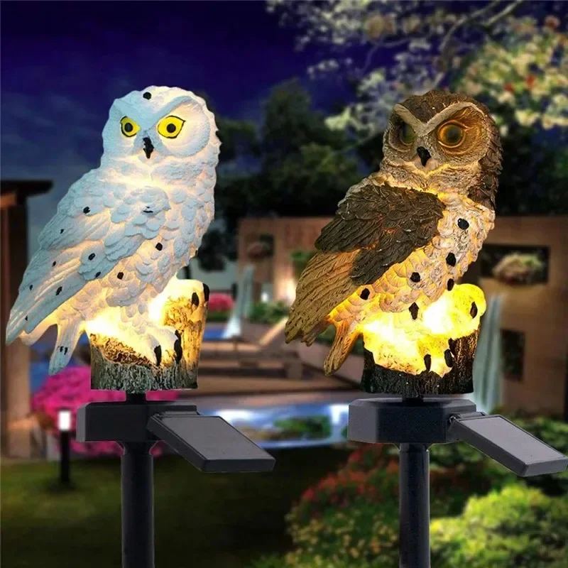 Lámpara Solar con Forma de Búh - Smart Garden Ornaments reseña y precio