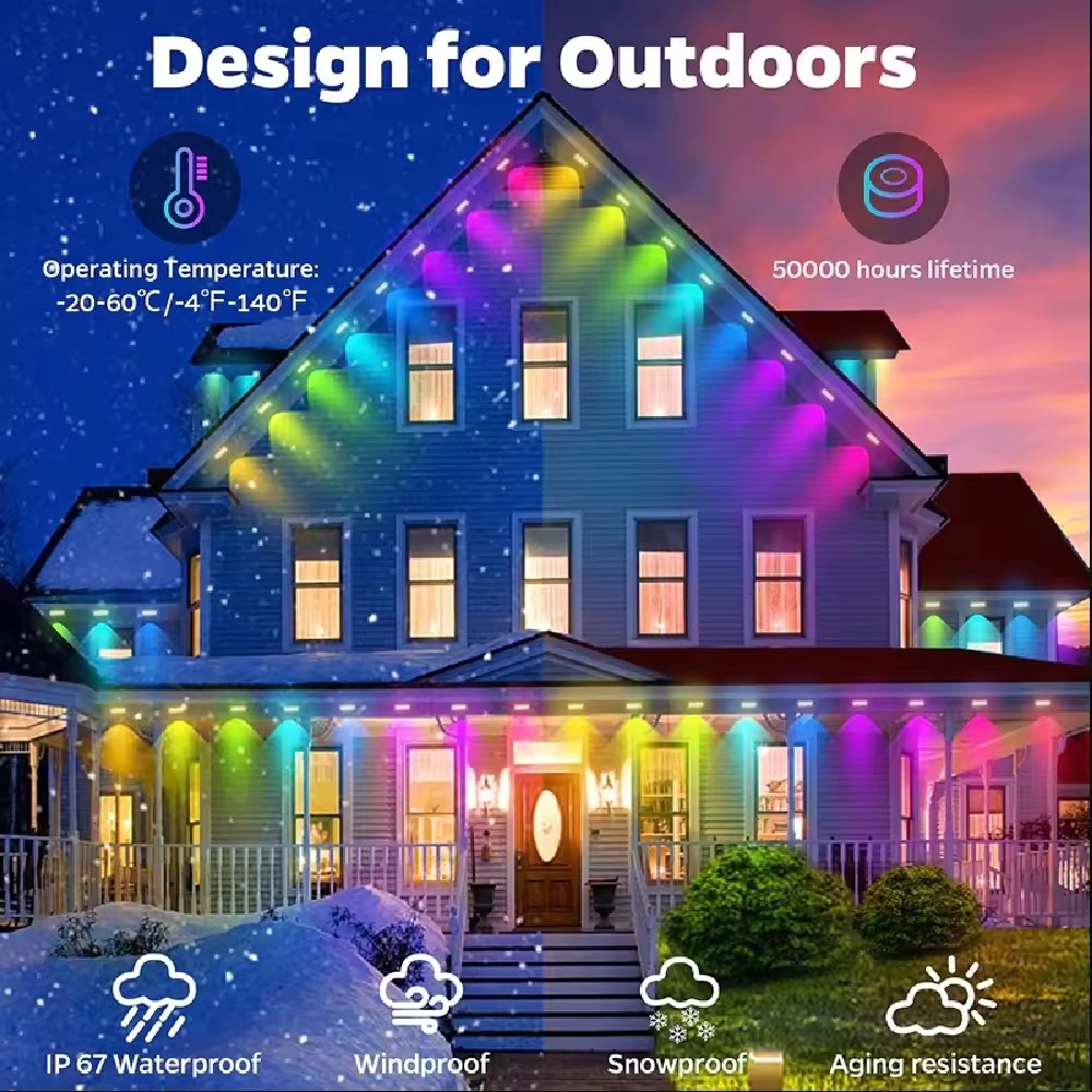 Luces Inteligentes RGBIC para  - Smart Garden Diy reseña y precio