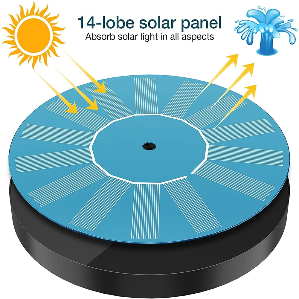 Panel Solar flotante de 13cm,  - Smart Garden Ornaments reseña y precio