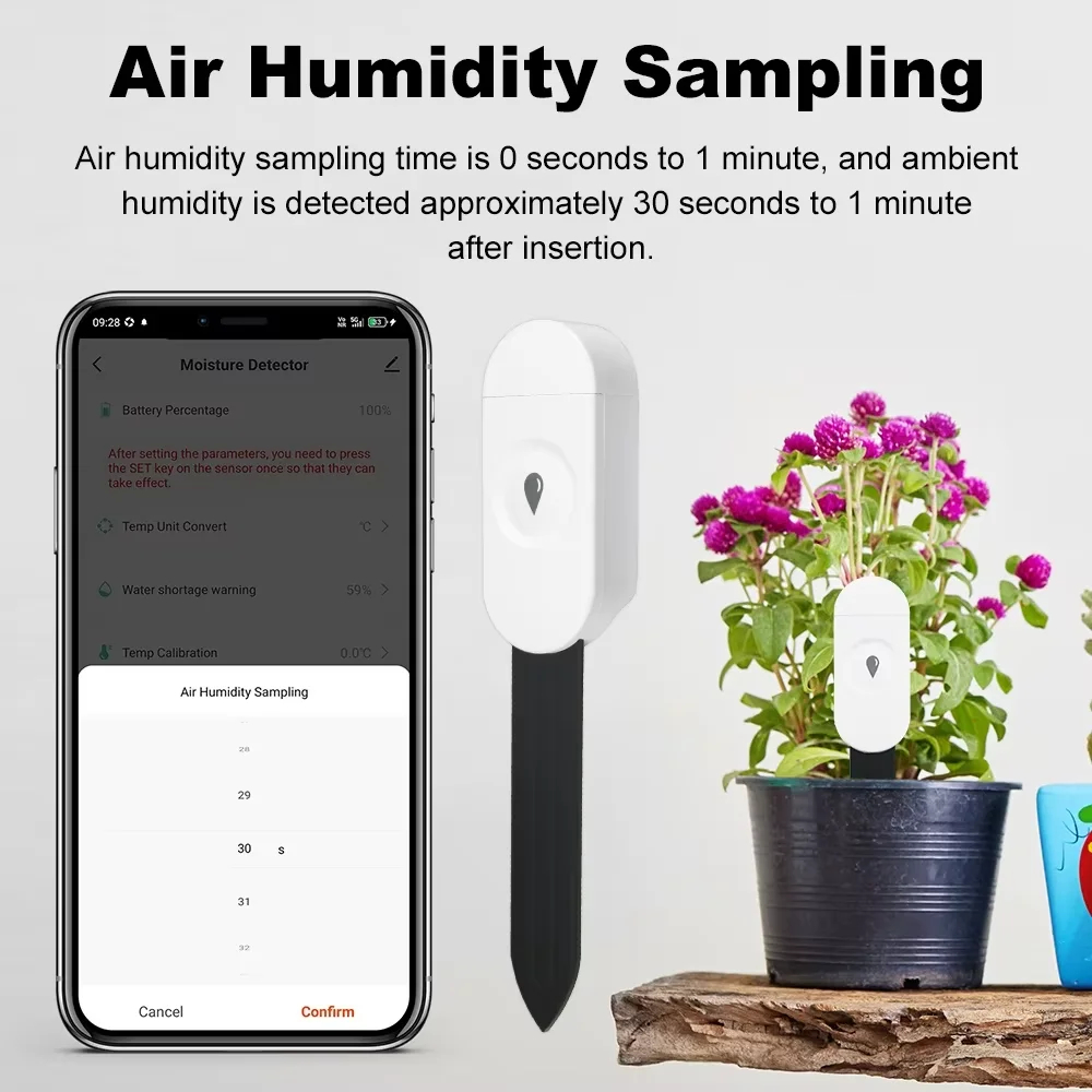 Detector de Humedad y Temperat - Smart Garden Products reseña y precio