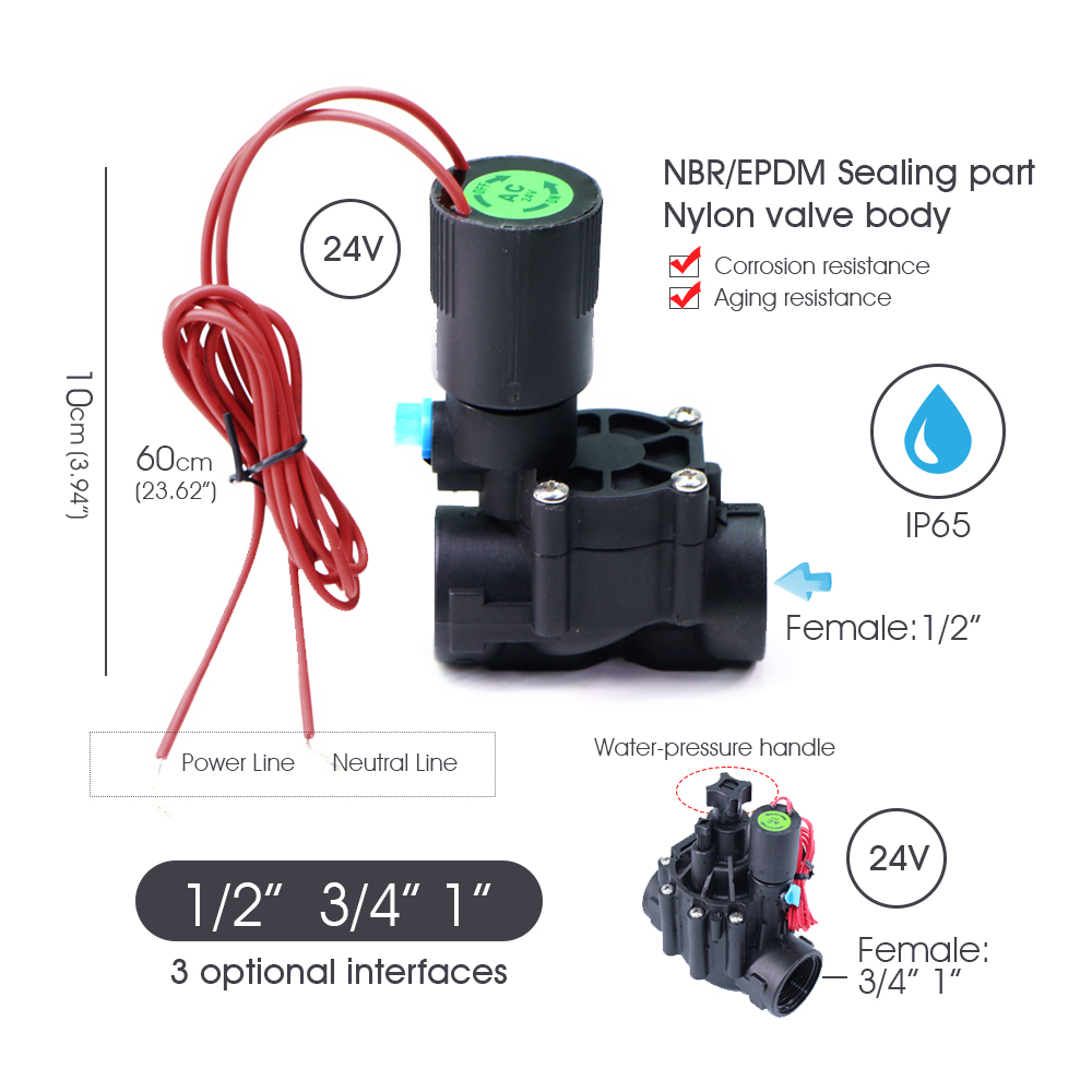 Controlador de válvula solenoi - Smart Garden Products reseña y precio